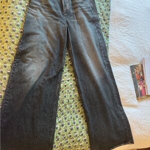 Rag and Bone Black Miramar Sofie Pant / Sweatpants Jean